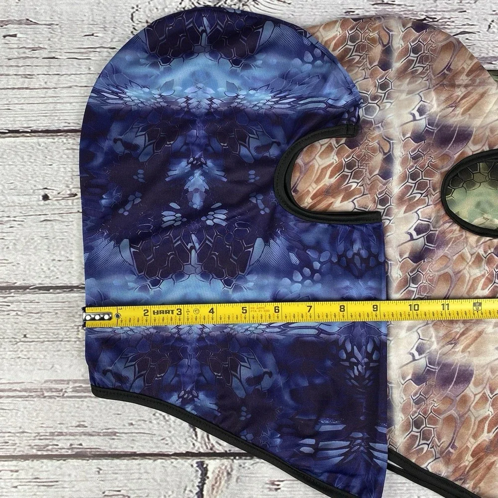 Shiesty Masks Set of 3 Scale Print Pattern One Size Ski Mask Balaclava New